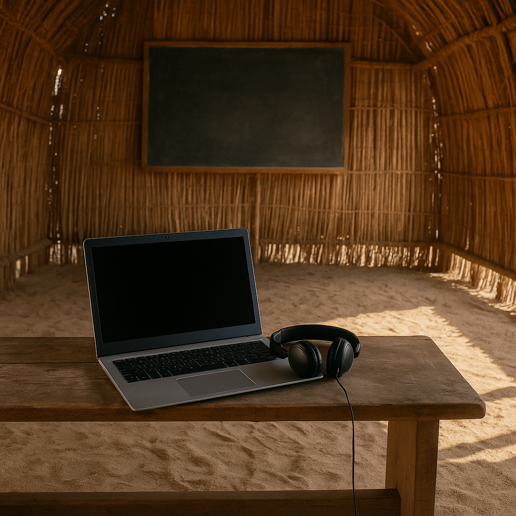 فناوری در دل مناطق محروم؛ استفاده از آموزش مجازی در کلاسهای کپری برای تحقق عدالت آموزشی